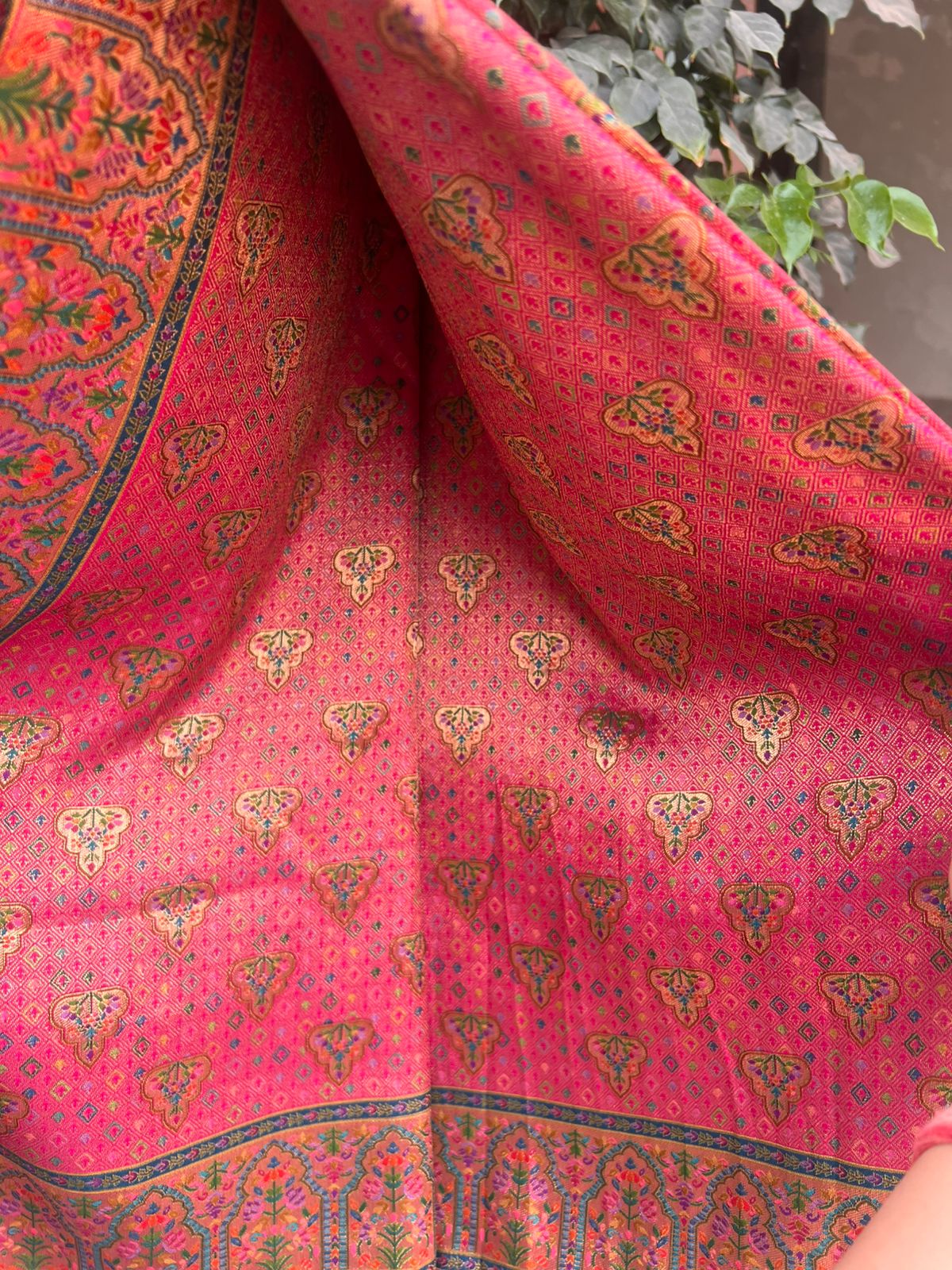 Pink Cosmos Designer Saree