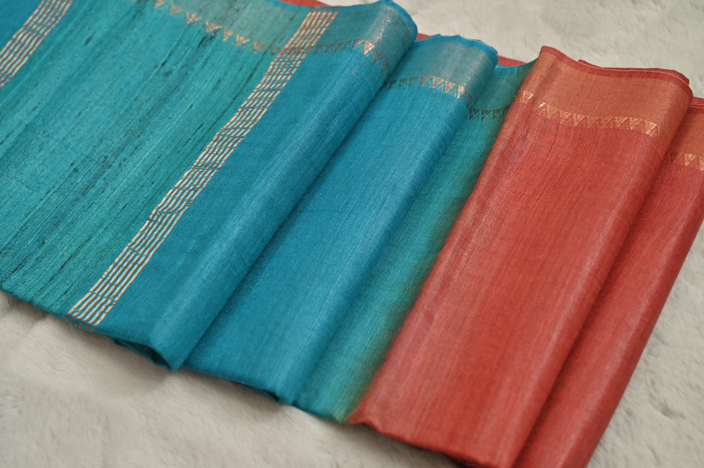 Beautiful Tussur Silk Saree