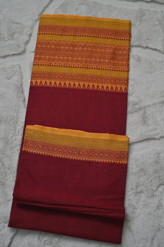 Soft Cotton Bengal Handloom Saree