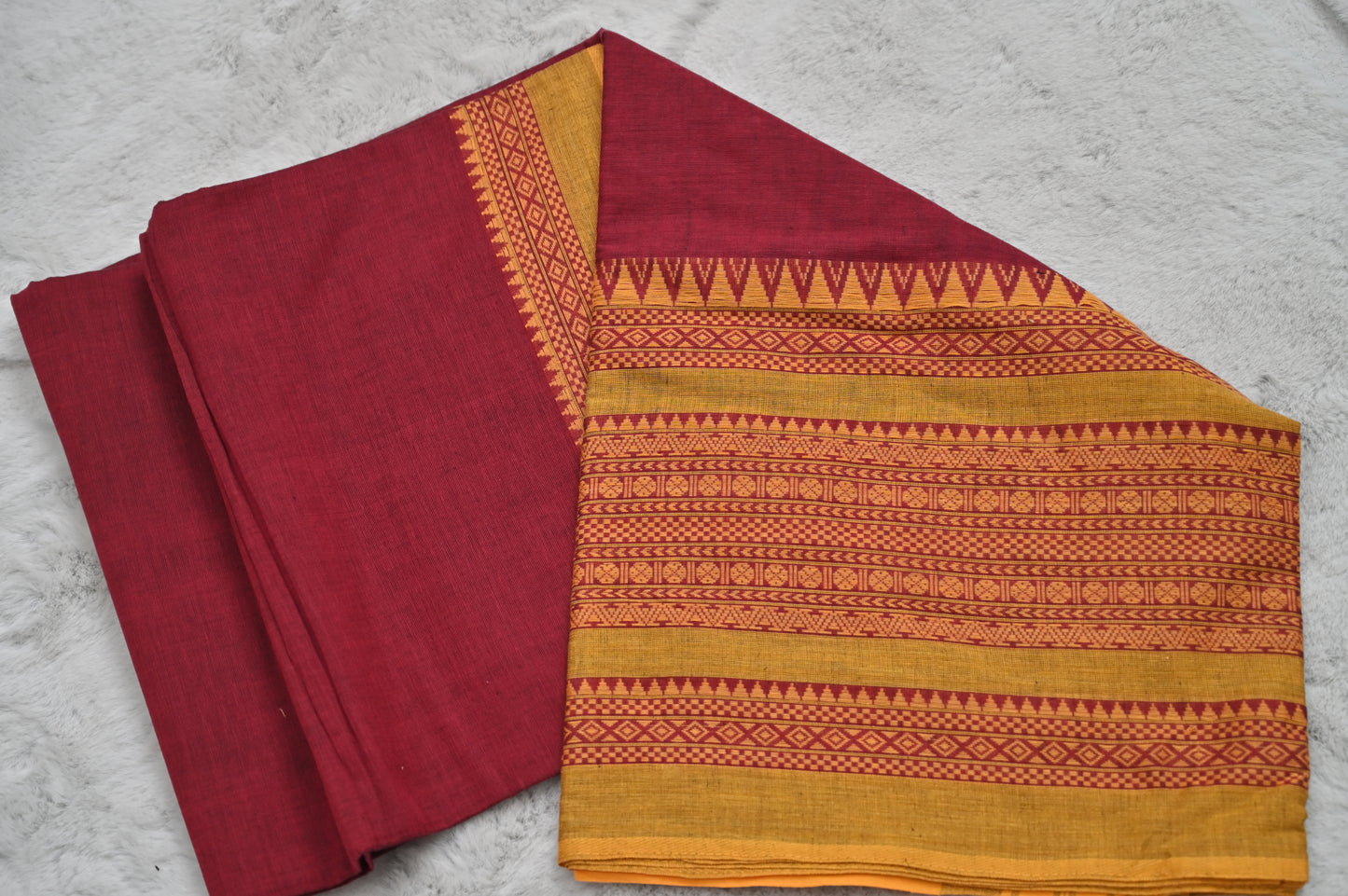 Soft Cotton Bengal Handloom Saree