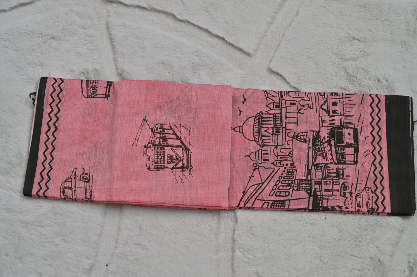 Soft Cotton Bengal Handloom Saree