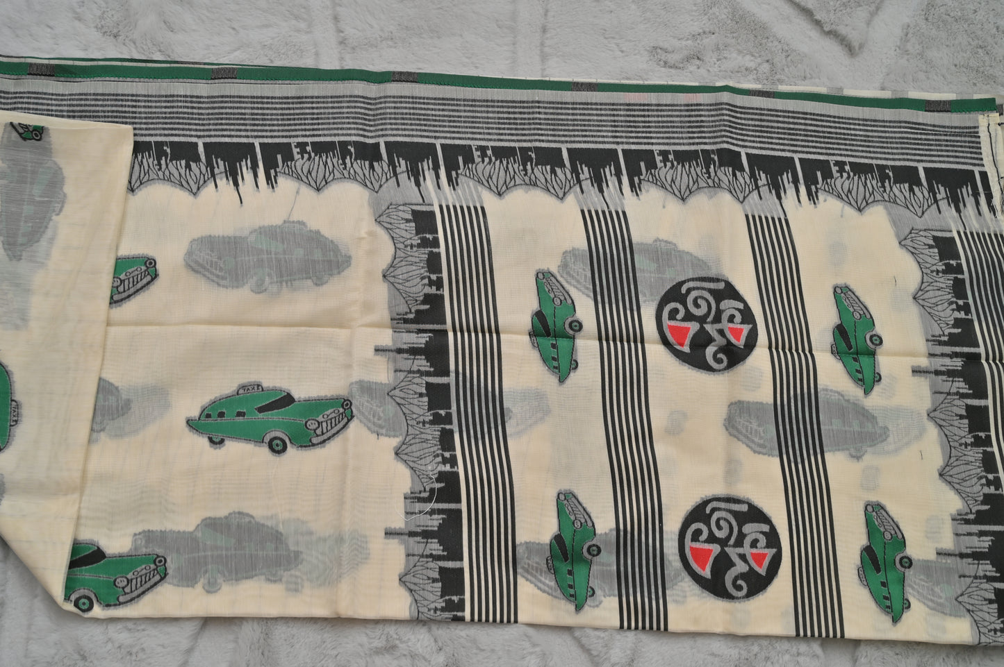 Soft Cotton Bengal Handloom Saree