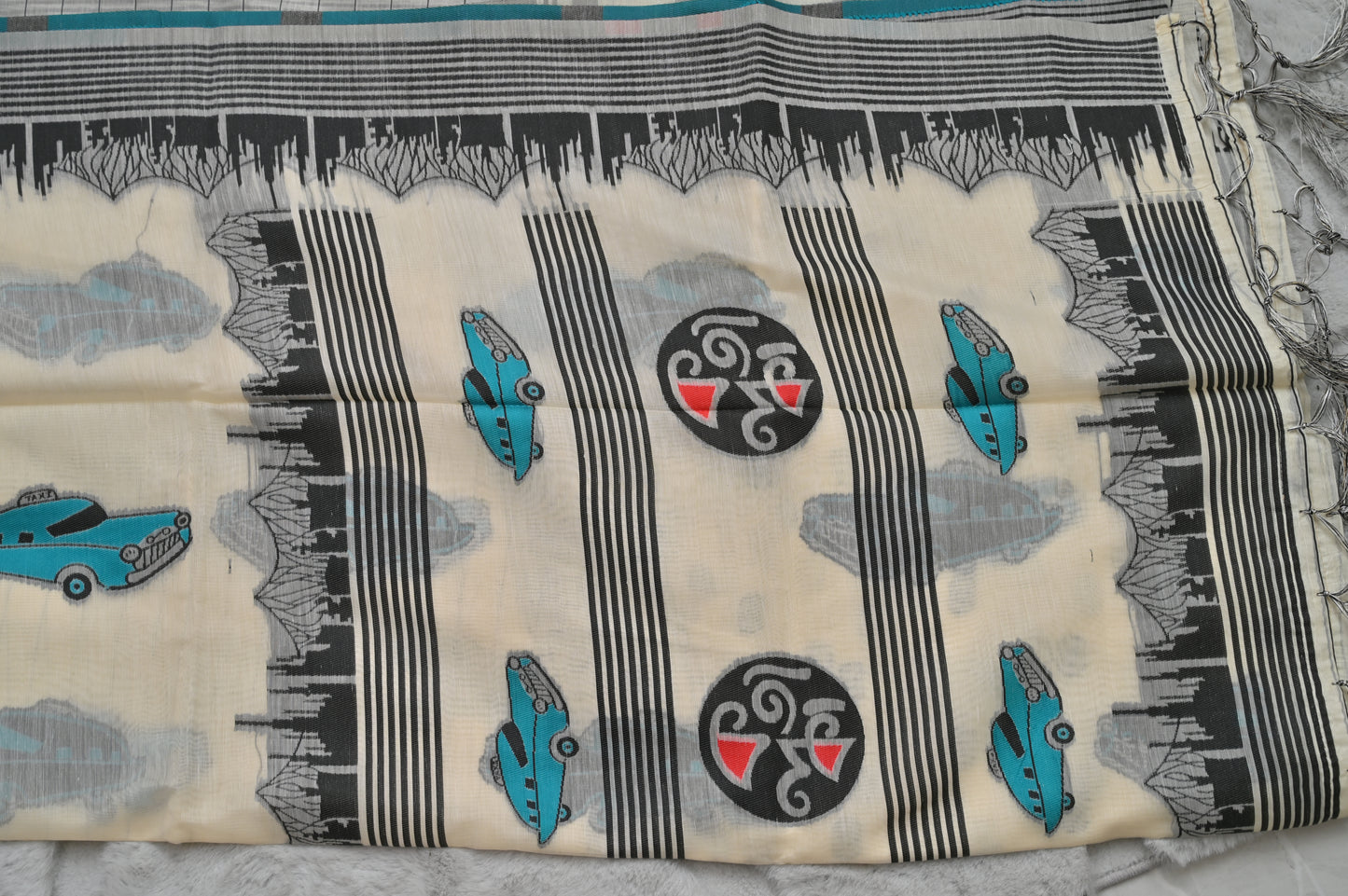 Soft Cotton Bengal Handloom Saree