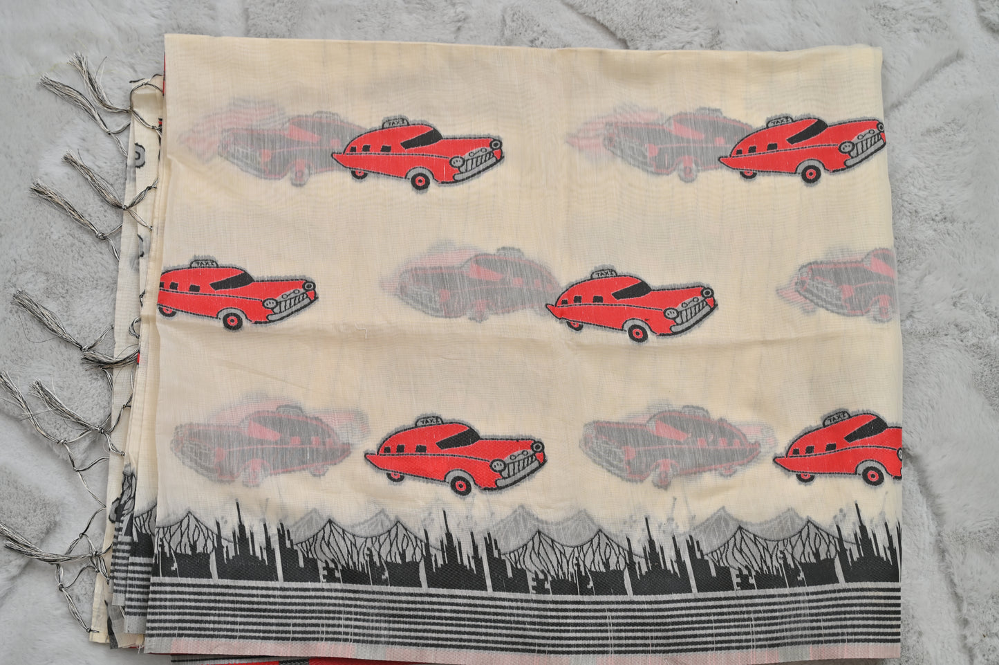 Soft Cotton Bengal Handloom Saree