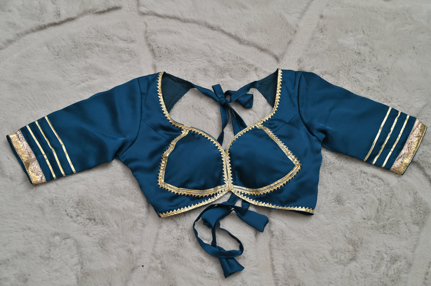 Royal Blue Designer Blouse
