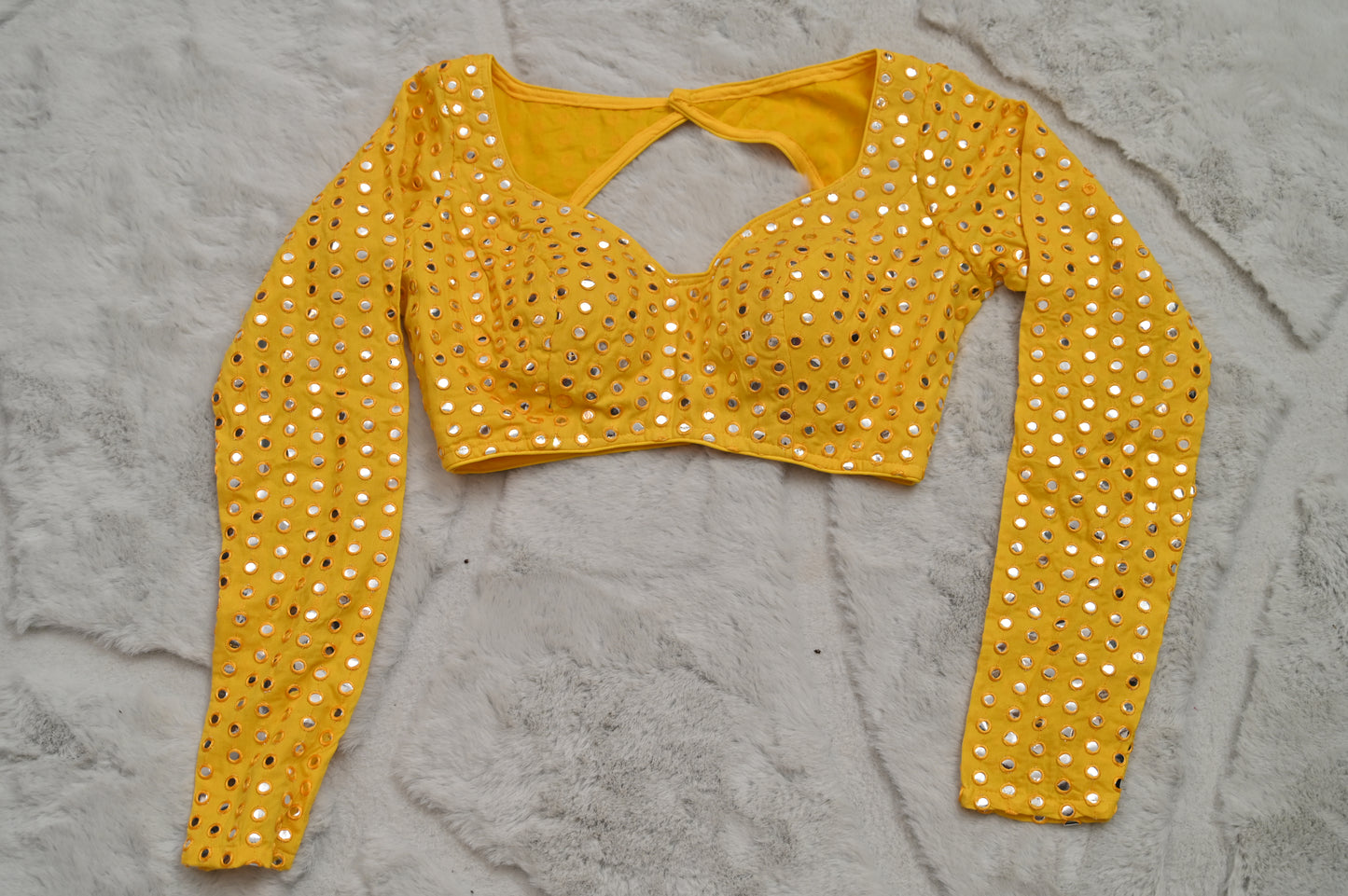 Yellow Designer Blouse