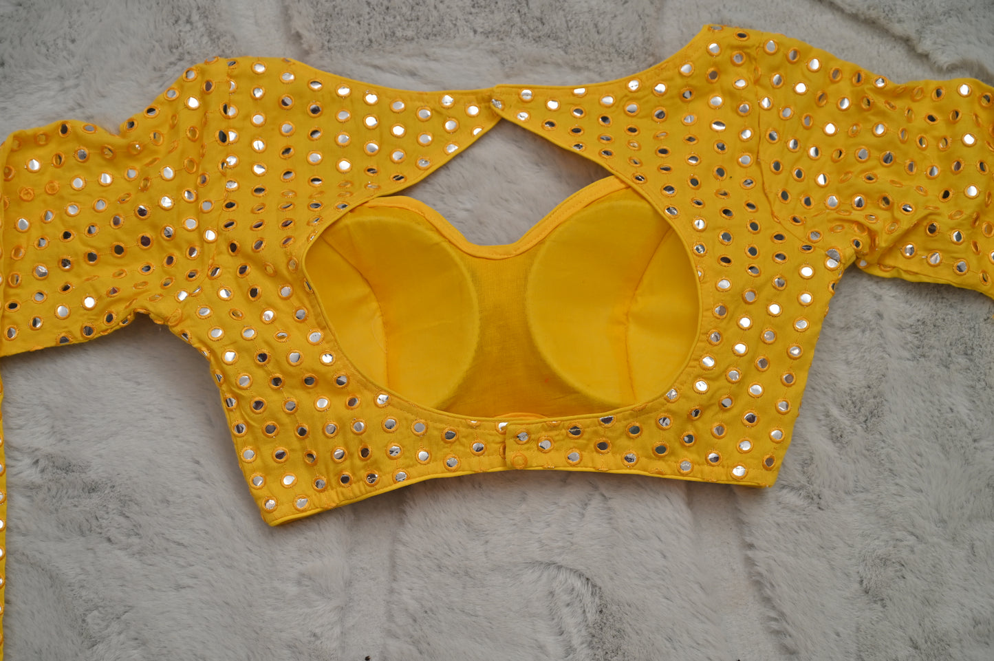 Yellow Designer Blouse