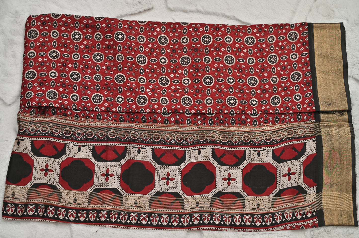 Soft Cotton Handloom Saree