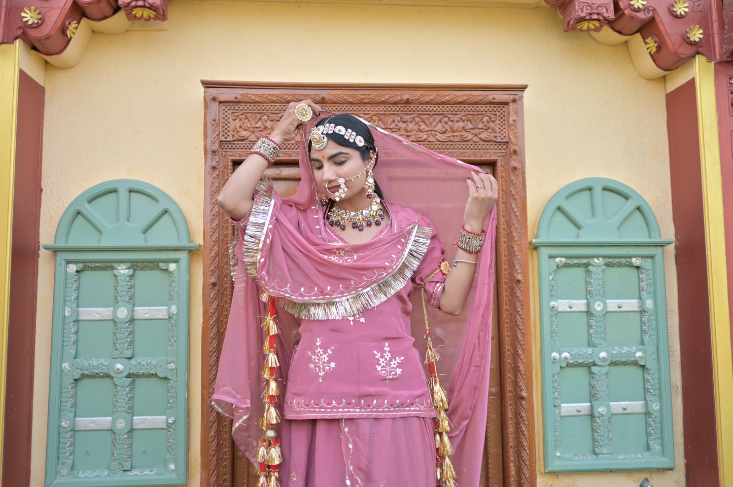 Onion Color Girly Poshak