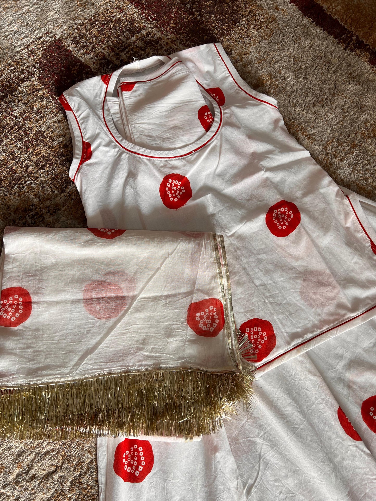 Faganiya Cotton Poshak