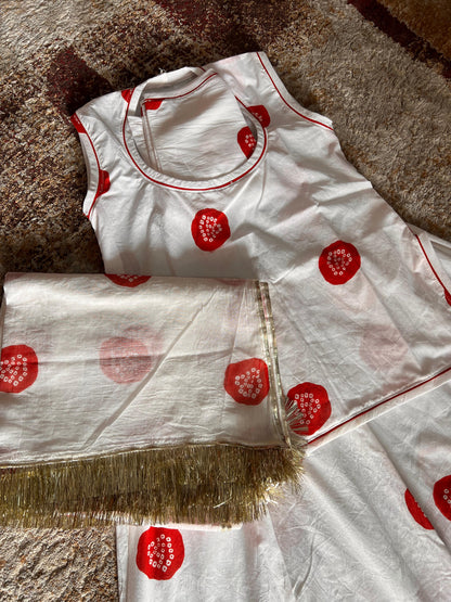 Faganiya Cotton Poshak
