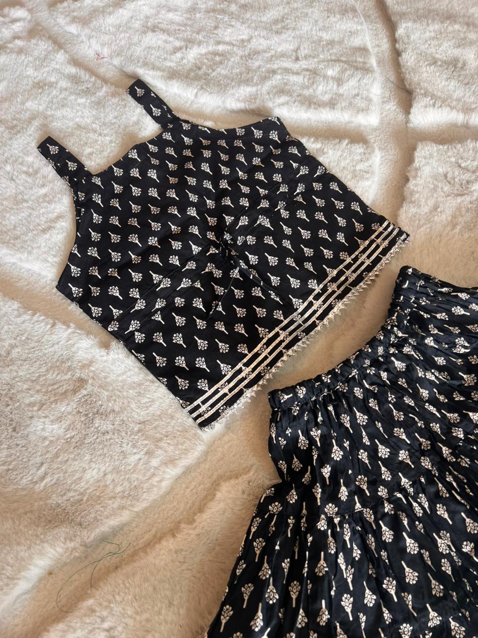 Beautiful Black Co-Ord Set (9-12 Months)