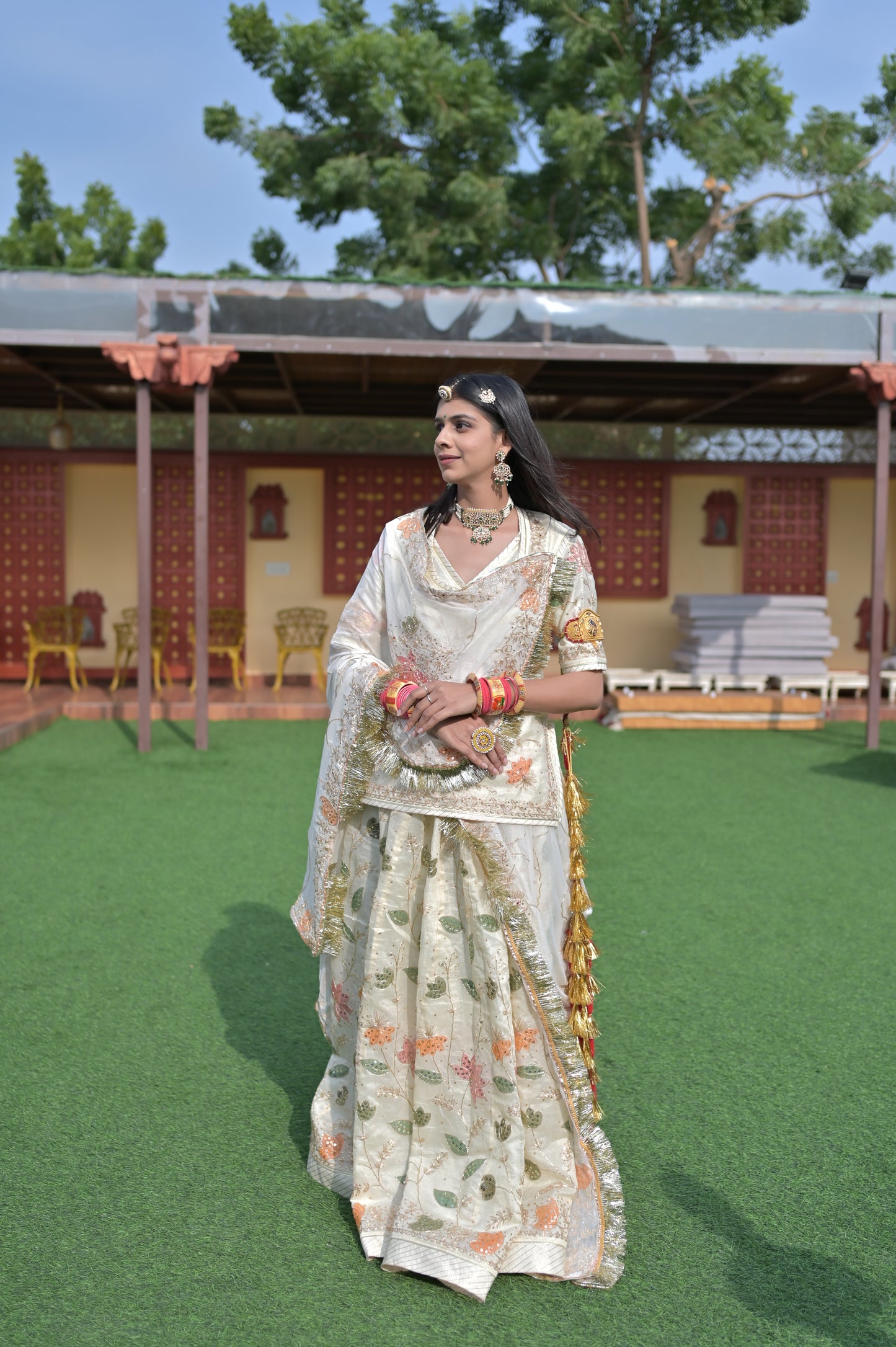 Pastal Color Girly Poshak