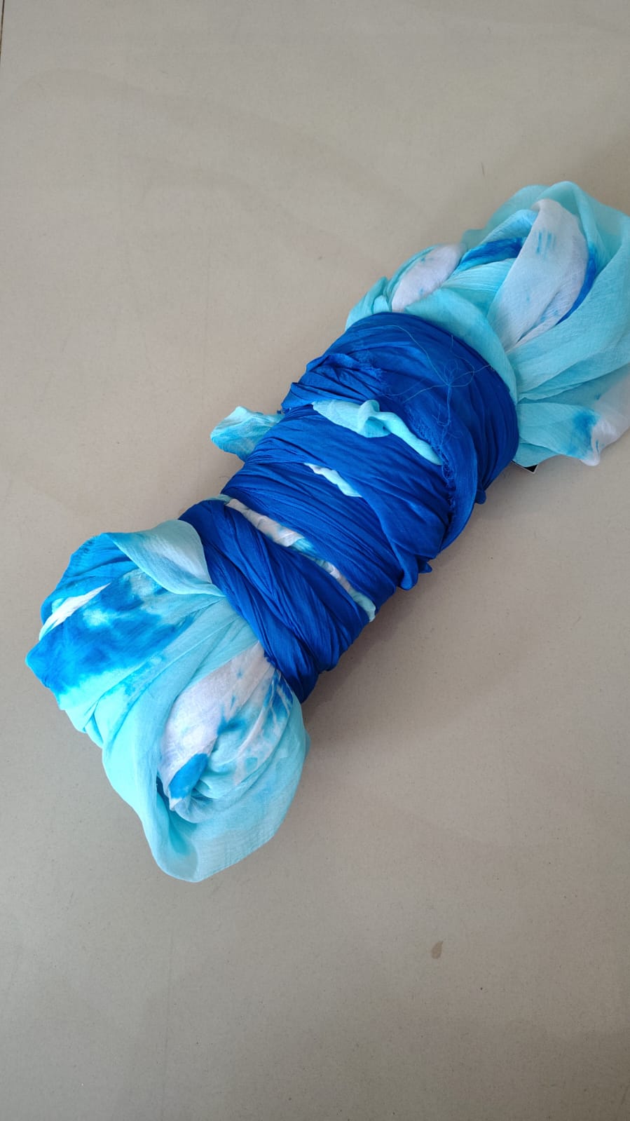 Beautiful Sky Blue Color Chiffon Printed Saree