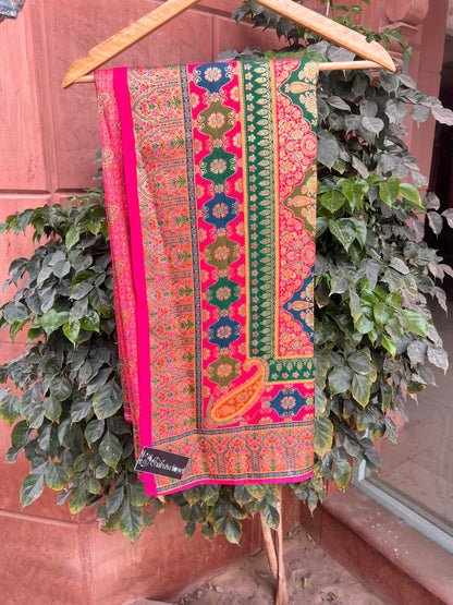 Pink Cosmos Designer Saree