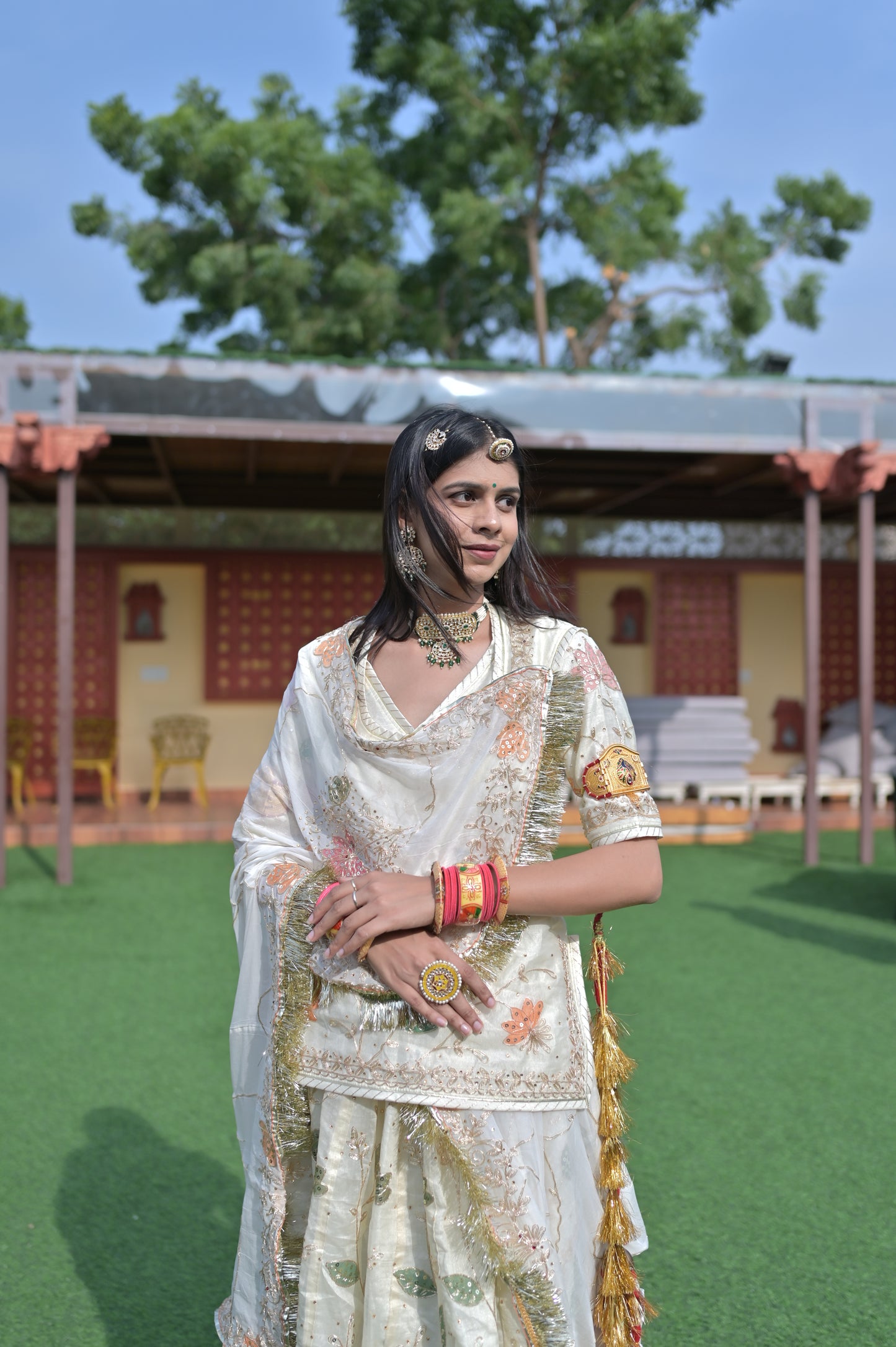 Pastal Color Girly Poshak