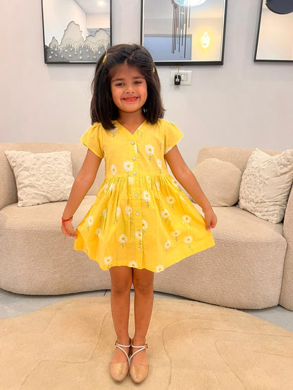 Cotton Summer Dress for Kid (4-5 Year)