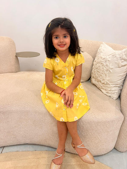 Cotton Summer Dress for Kid (4-5 Year)