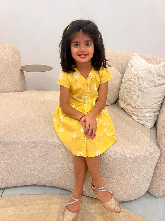 Cotton Summer Dress for Kid (4-5 Year)