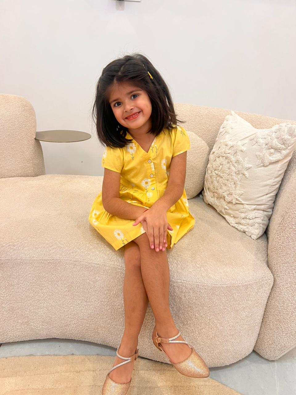 Cotton Summer Dress for Kid (4-5 Year)