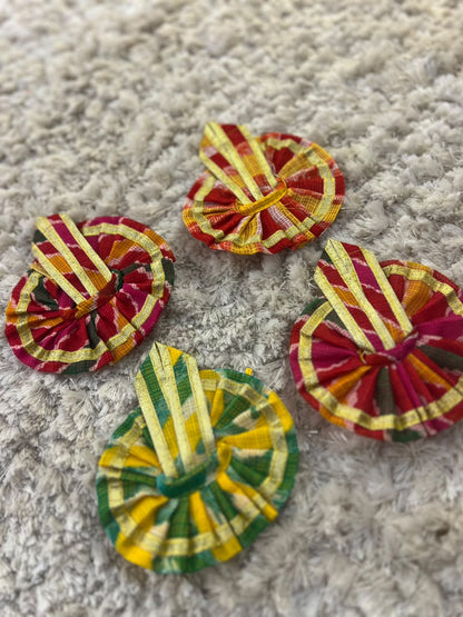 Beautiful 4 Set of Kota Doriya Thakur Ji Poshak (Size 0-1)