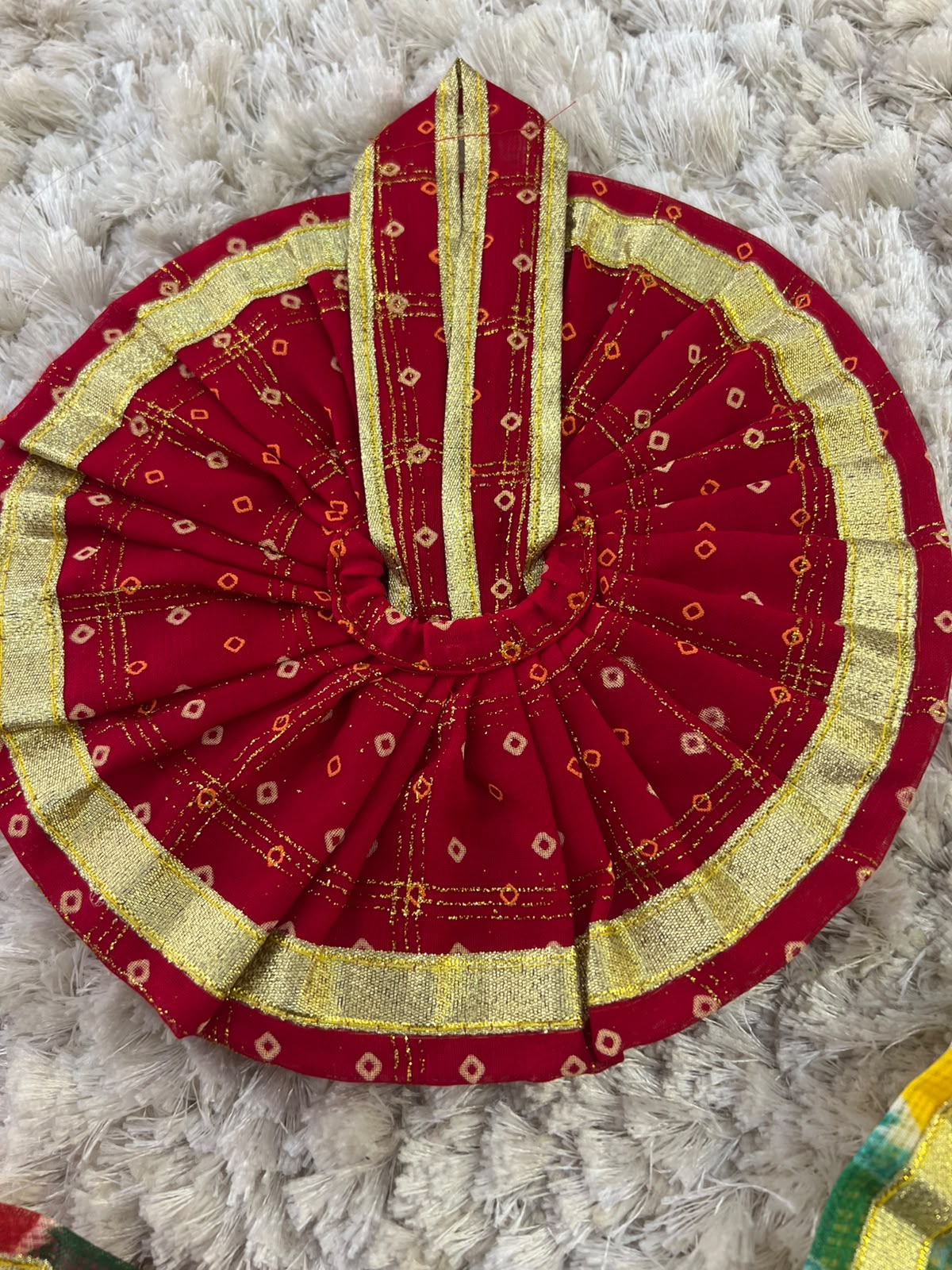 Beautiful 4 Set of Kota Doriya Thakur Ji Poshak (Size 4)