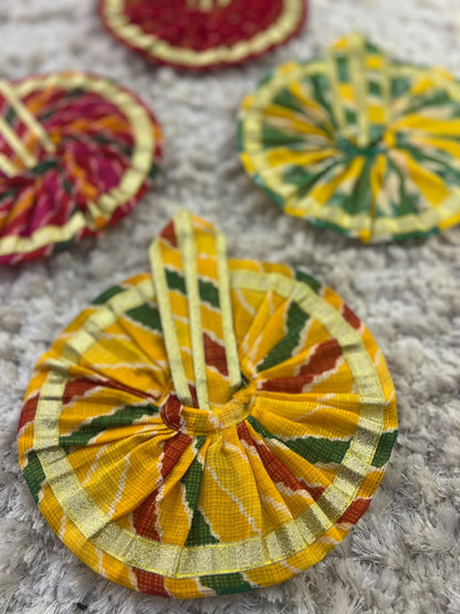 Beautiful 4 Set of Kota Doriya Thakur Ji Poshak (Size 4)