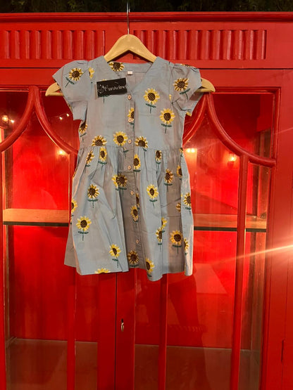 Cotton Summer Dress for Kid (4-5 Year)