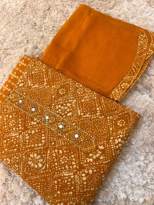 Beautiful Printed Suit (Unstitched)