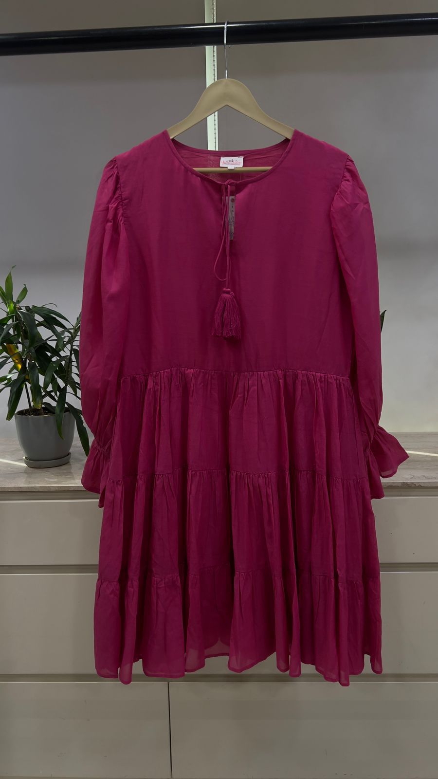 Beautiful Cotton Pink Dress