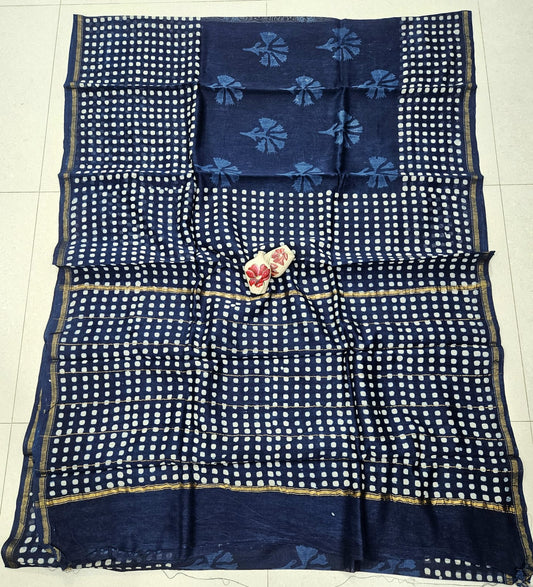 Beautiful Chanderi Silk Saree