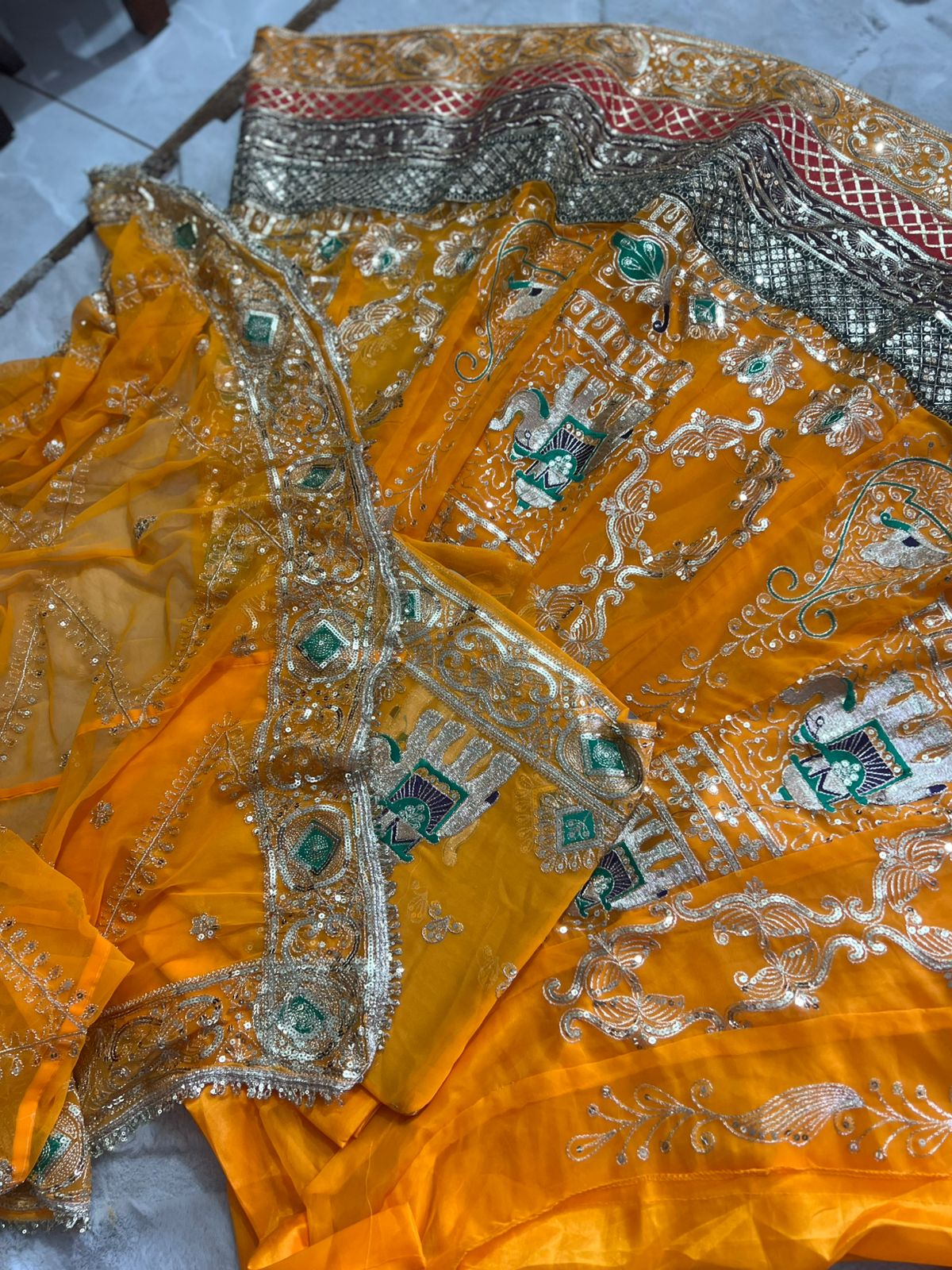 Yellow Color Traditional Poshak