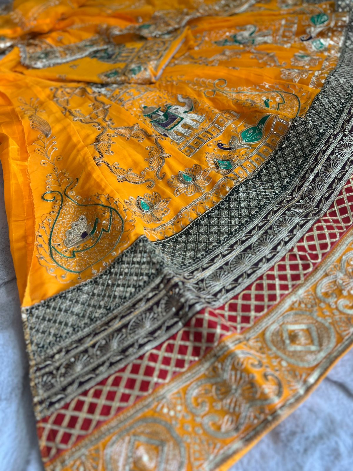 Yellow Color Traditional Poshak