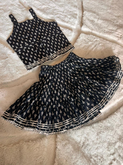 Beautiful Black Co-Ord Set (9-12 Months)