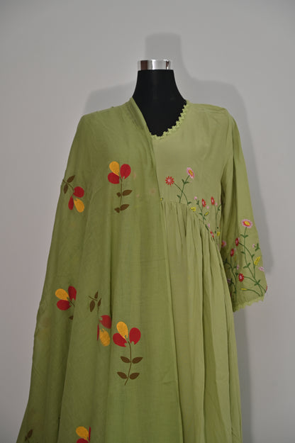 Cotton Anarkali Suit