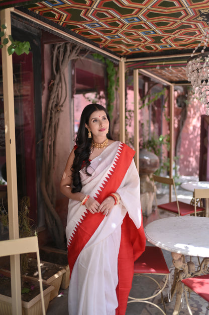 Pure Tussur Silk Saree