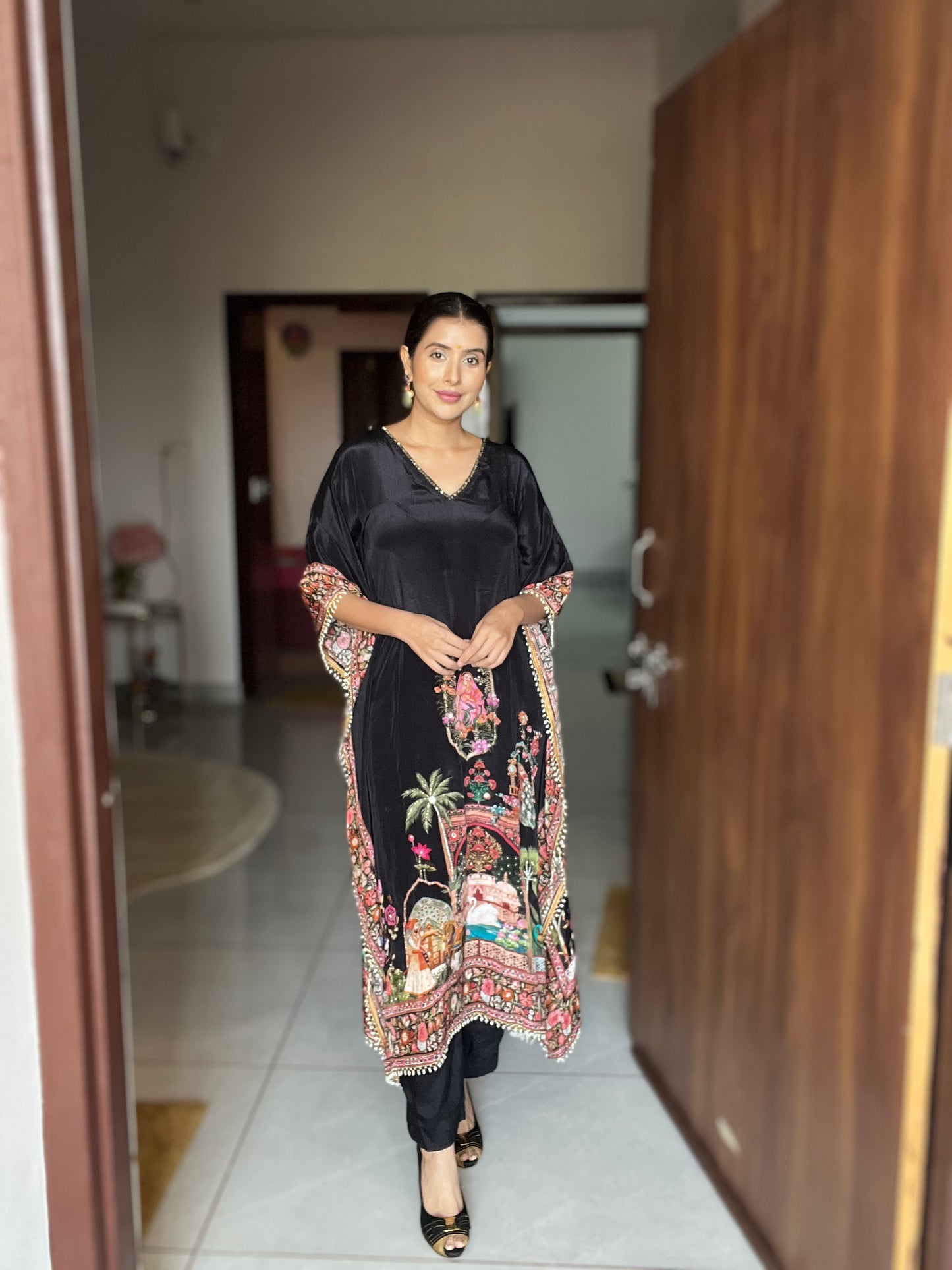 Beautiful Black Kaftan