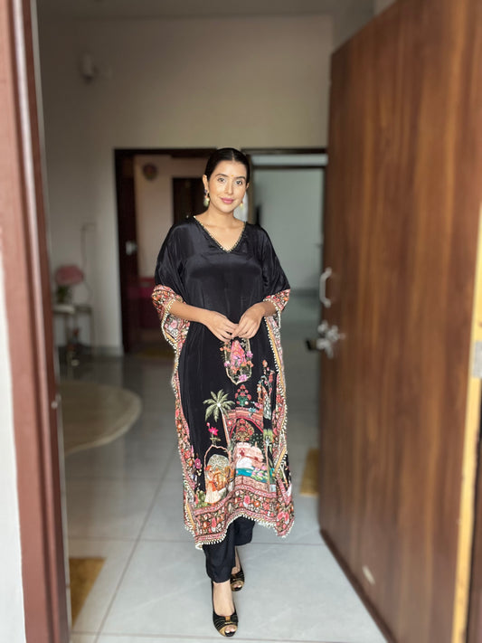 Beautiful Black Kaftan