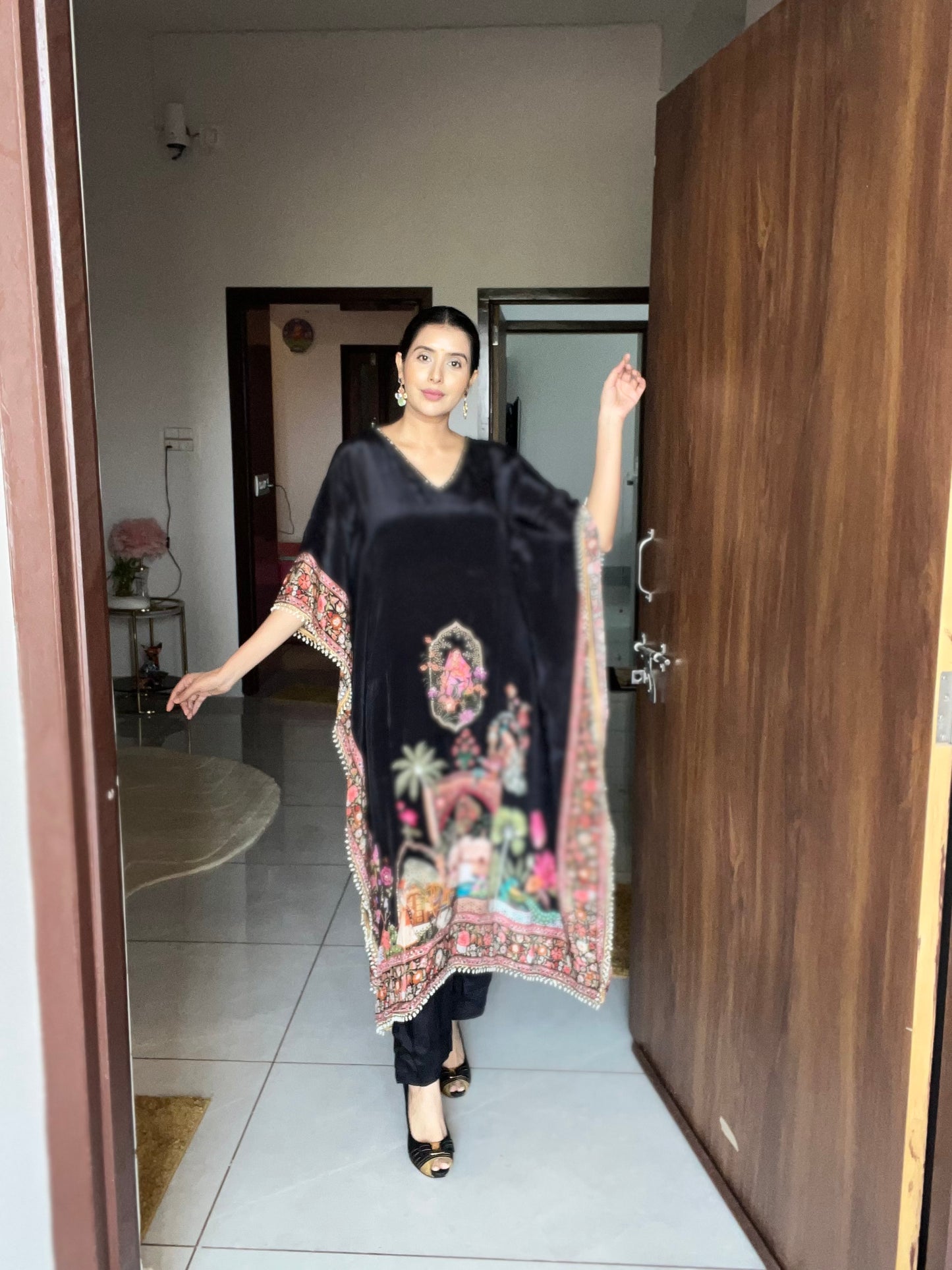 Beautiful Black Kaftan