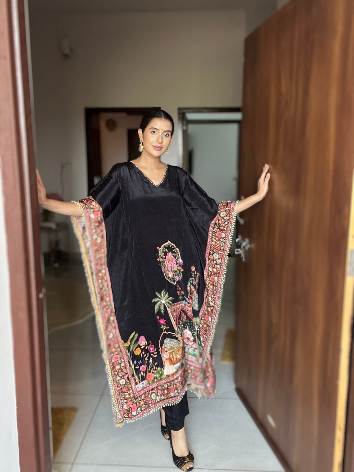 Beautiful Black Kaftan