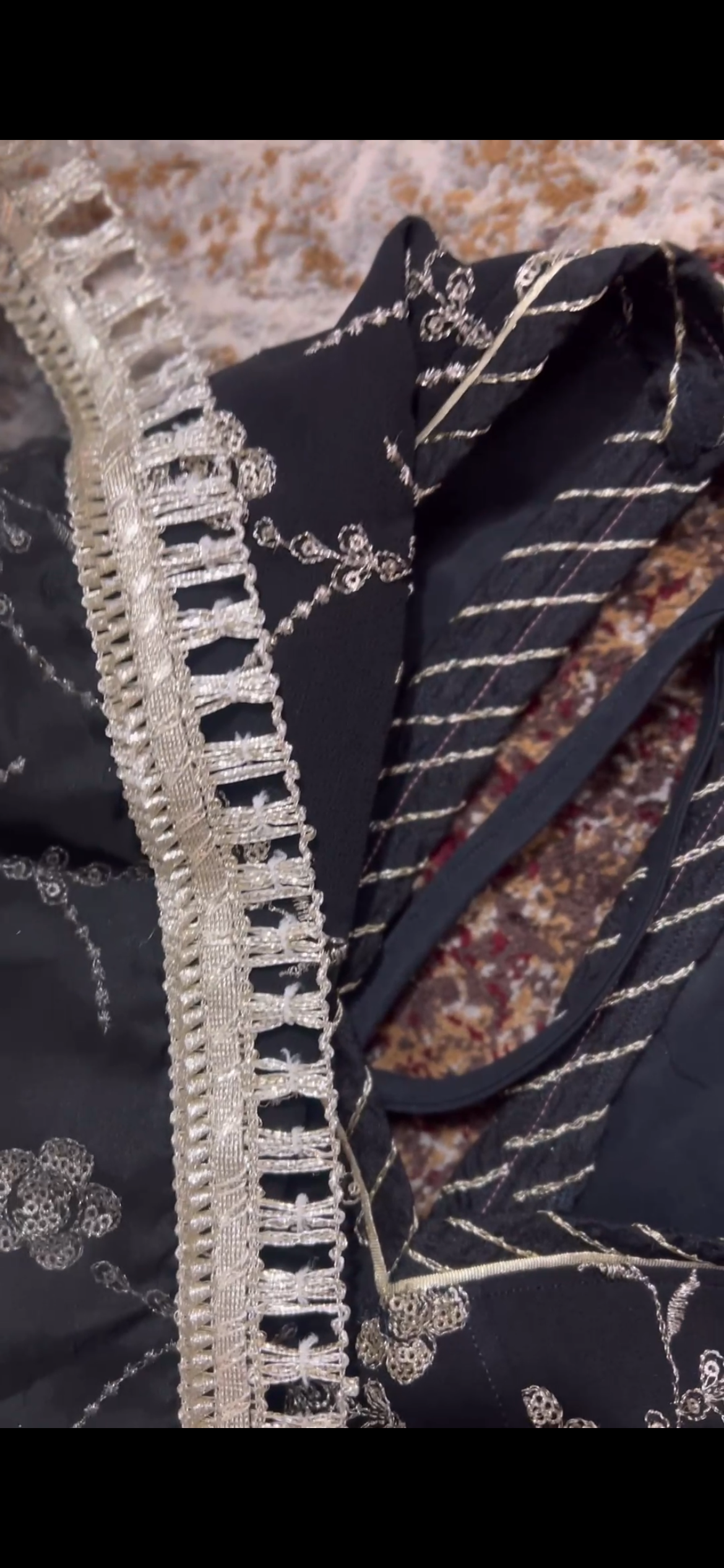 Chiffon Saree with Lovely Border Paired with a Beautiful Angi Blouse