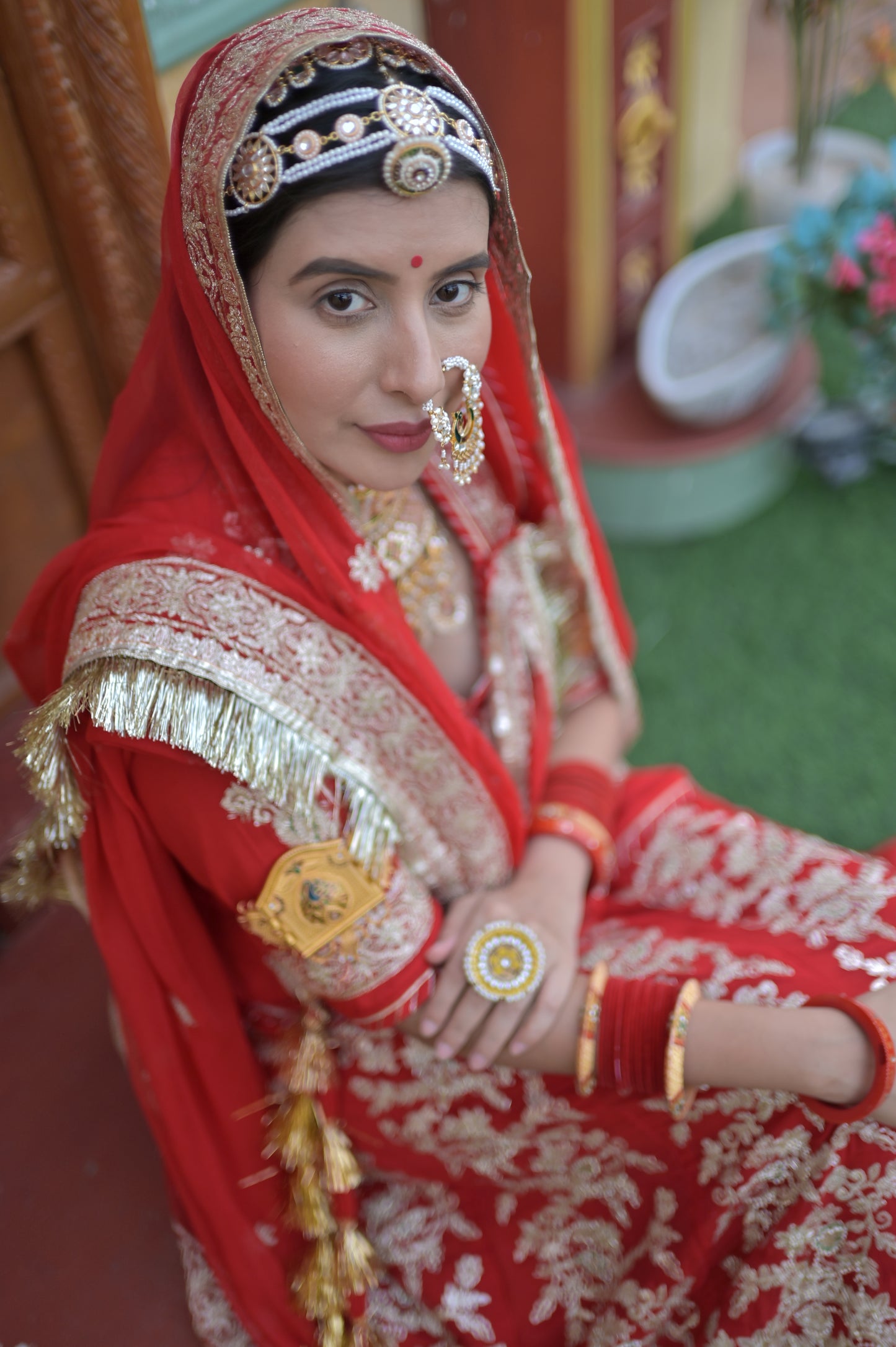 Beautiful Dulhan Bari Poshak