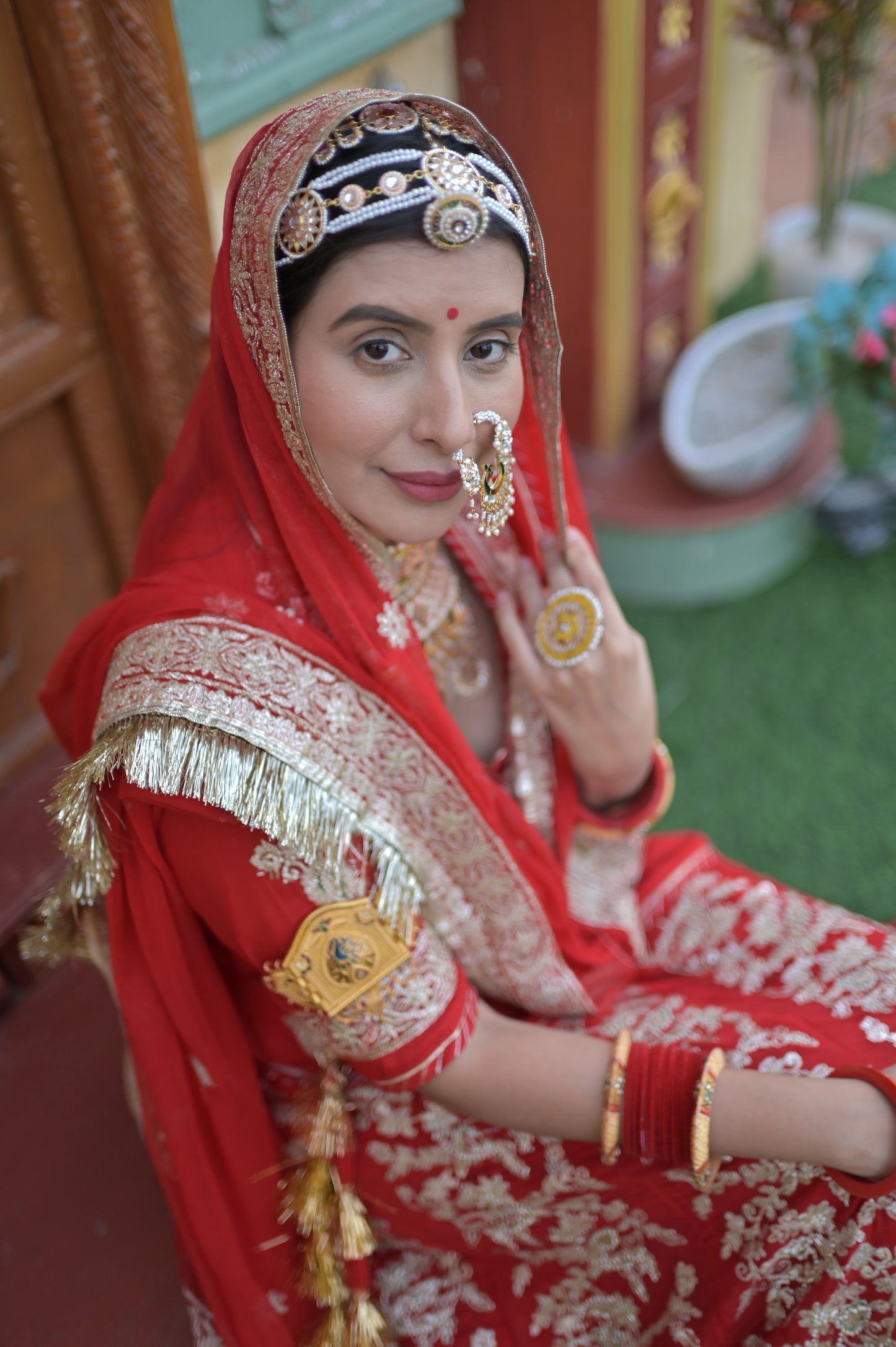 Beautiful Dulhan Bari Poshak