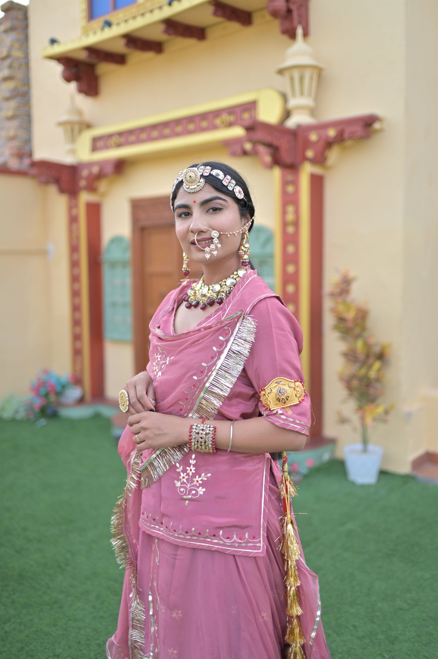 Onion Color Girly Poshak