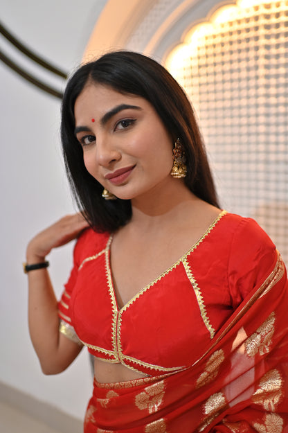 Red Angi Blouse