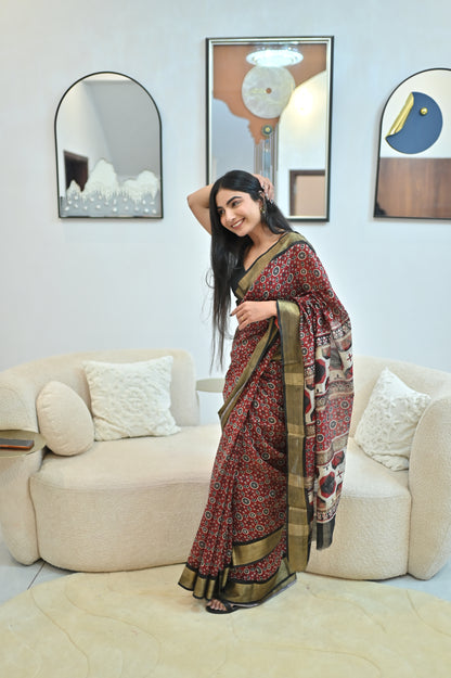 Soft Cotton Handloom Saree