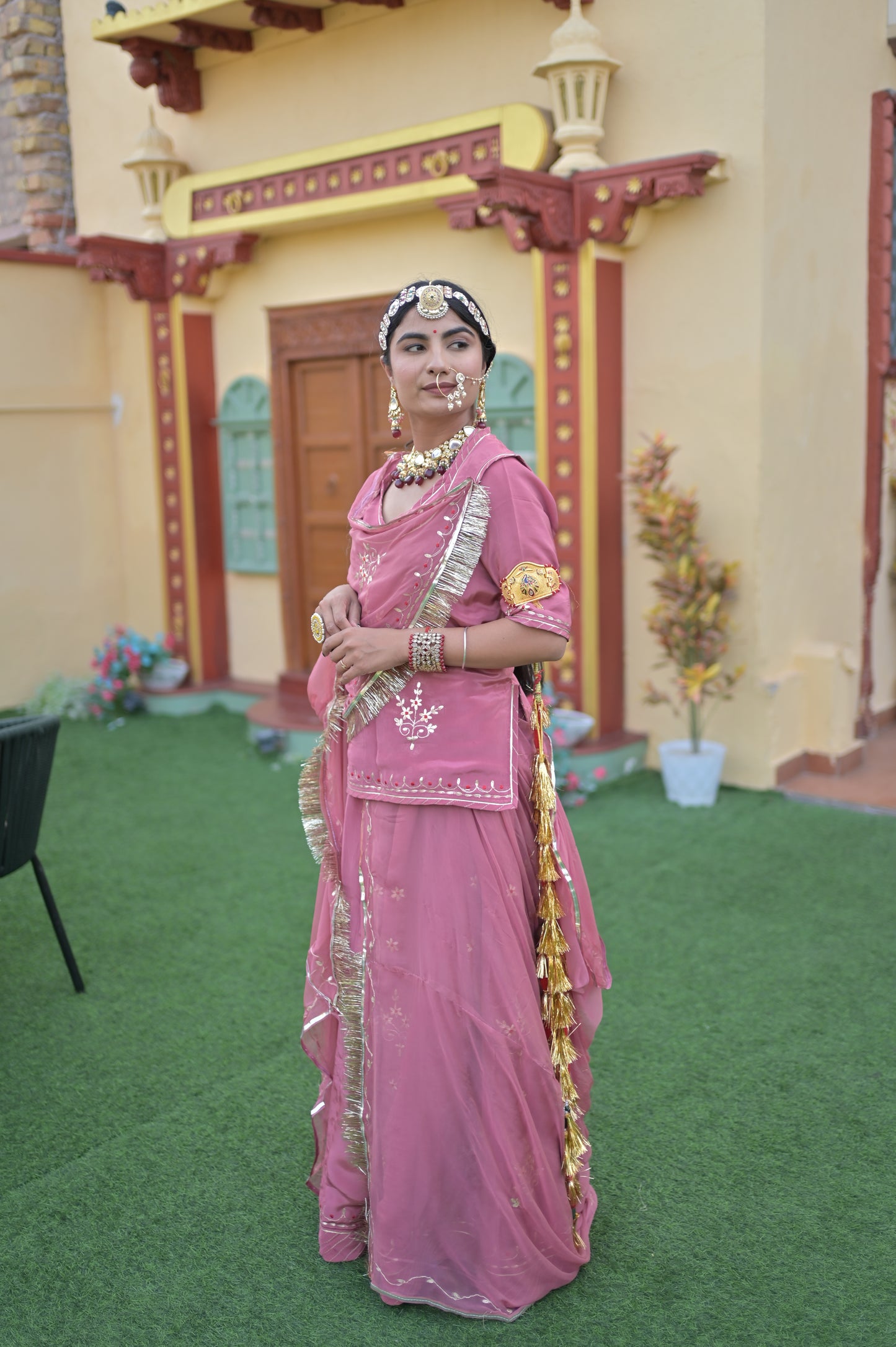 Onion Color Girly Poshak