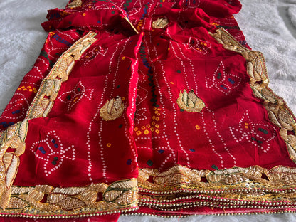 Red Chunnari Odhani