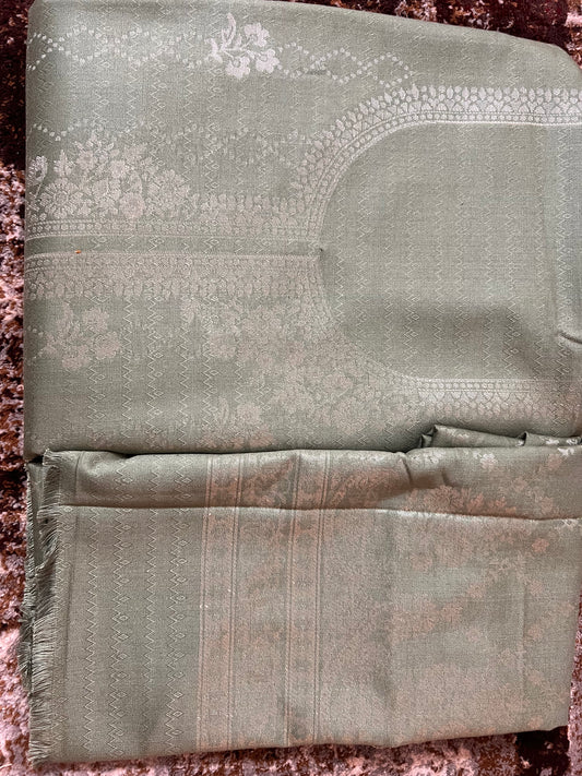 Pastel Green Pashmina Suit
