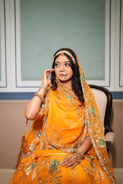 Yellow Color Traditional Poshak